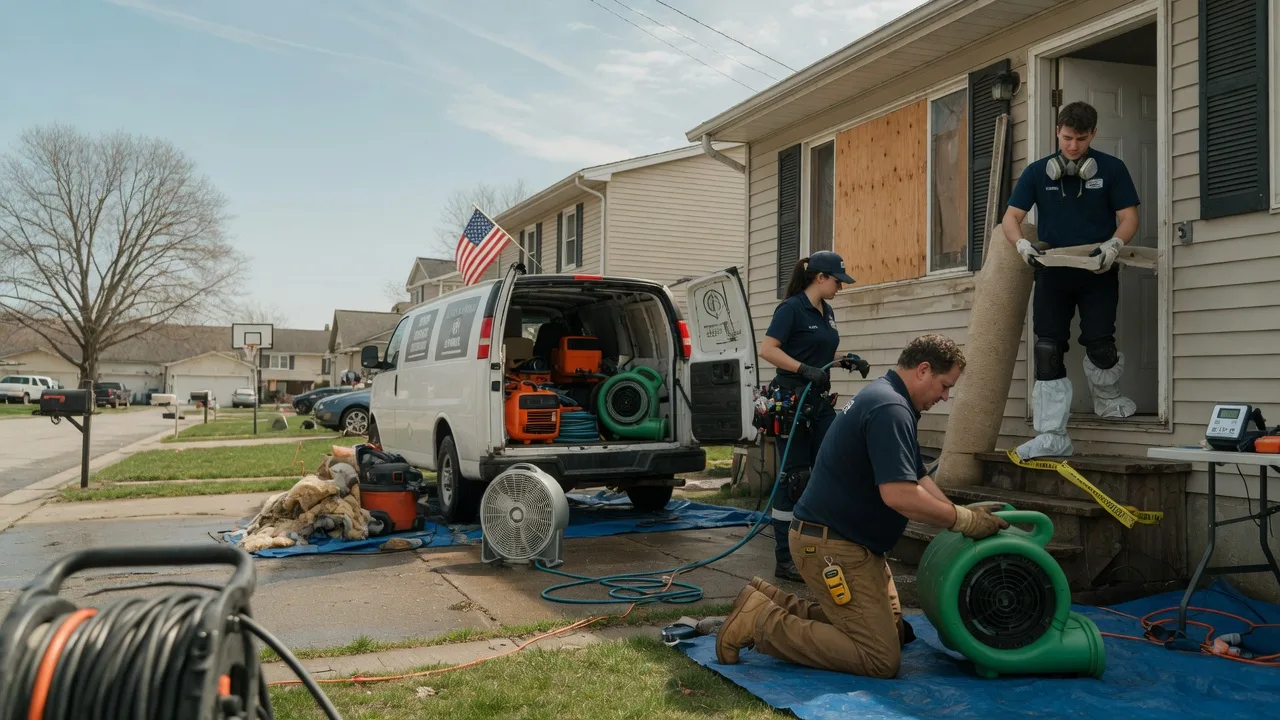 Water Damage Restoration in Columbia Falls, ME near me